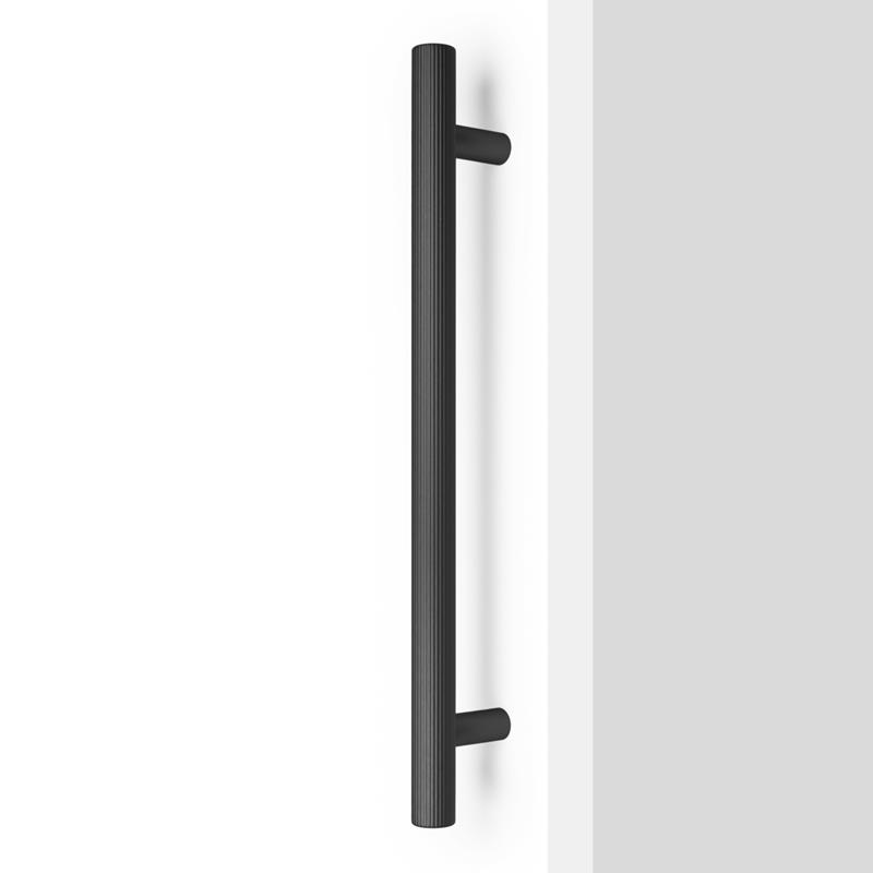 Image Poignée BOTO BIG V0717 noir brossé 320 mm sans vis apparente