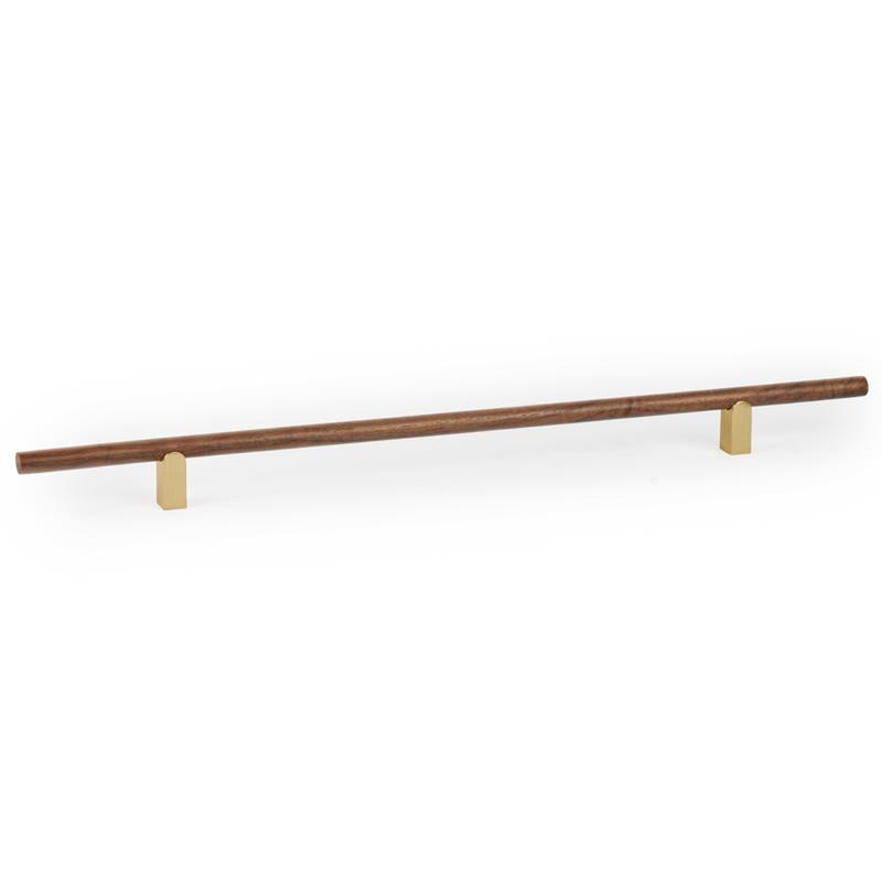Poignée KUMO WOOD V0733 laiton/noyer 320 mm