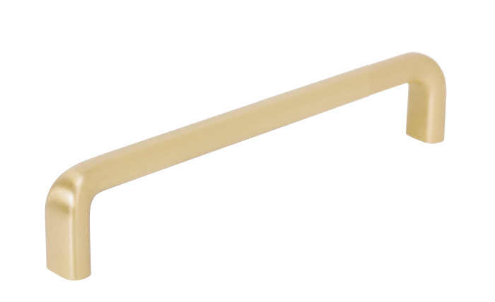 Handle V226 brushed brass 128 mm