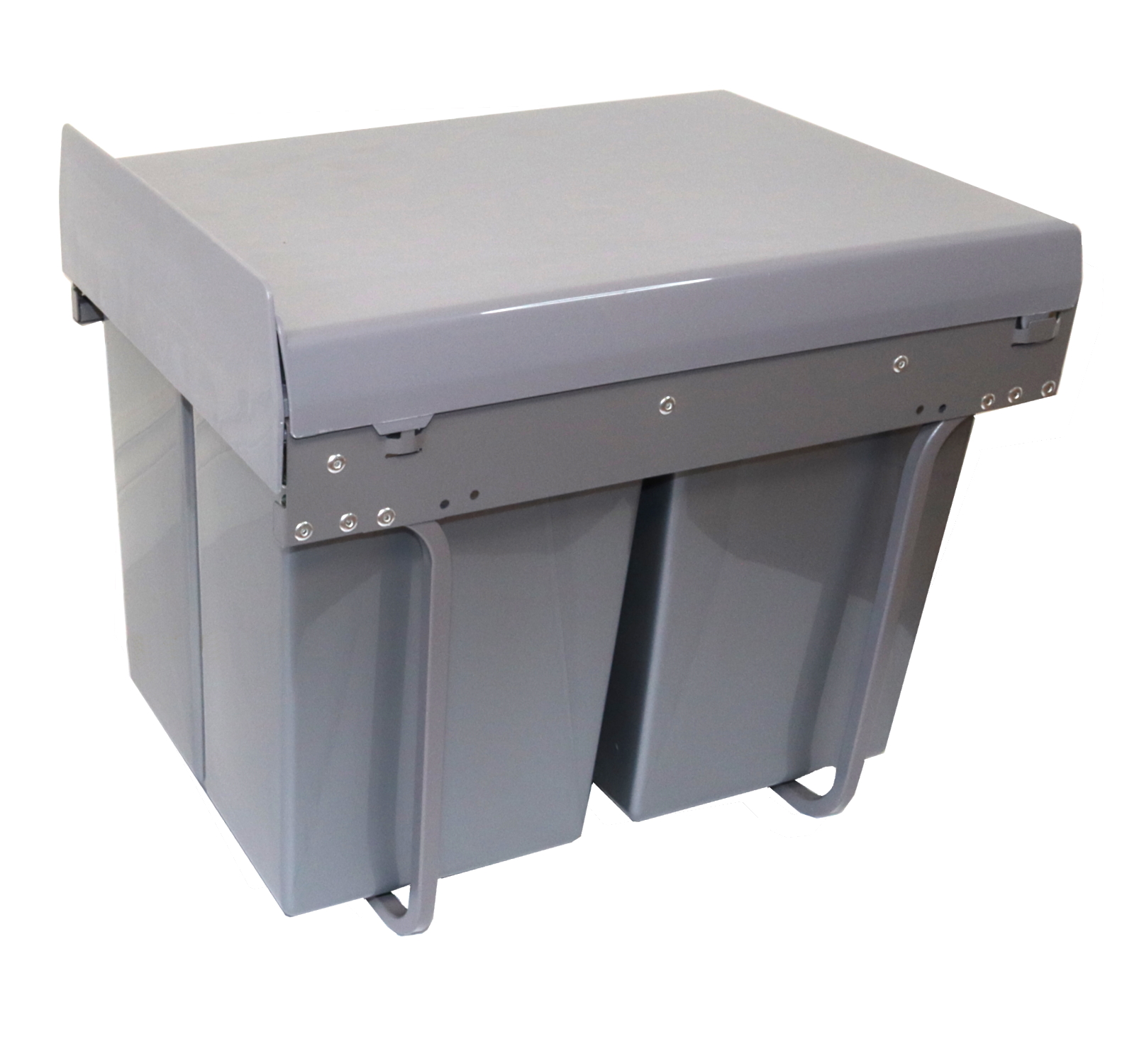 Pull-out waste bin 16'' 40L 2 bins