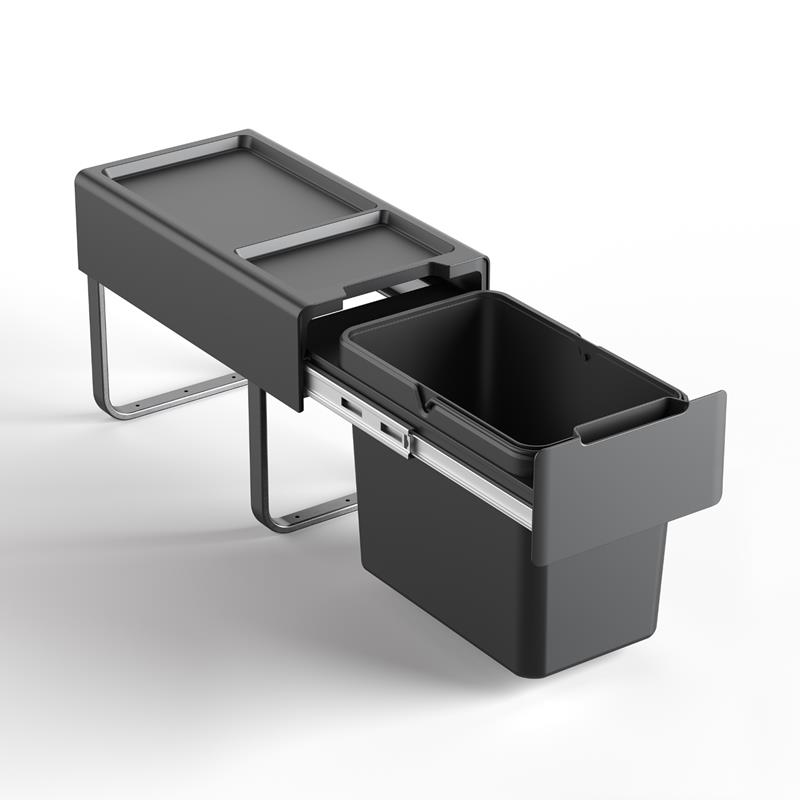Pull-out waste bin EB 12" 1 bin 19L