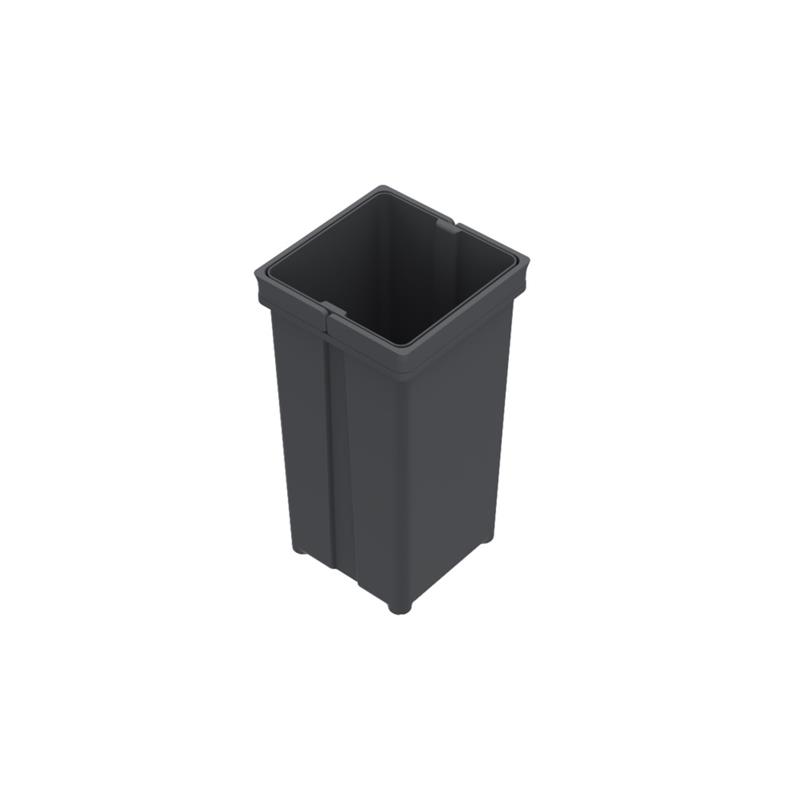 Bac de poubelle Hettich 5L anthracite