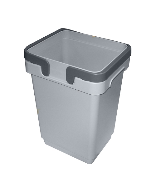 Image Vibo grey bin 9 L