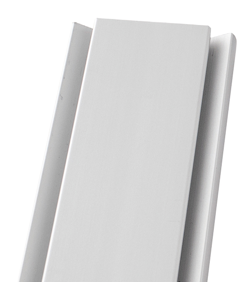 Slim aluminium profile 3m (118") anodized matt (7F)