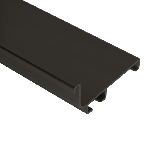 Laguna Gola "J" profile 682A undercounter matte black finish 6"