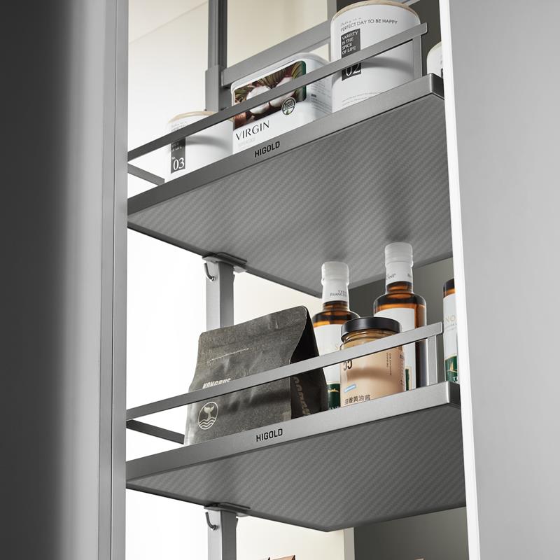 Pull out larder unit 40 Diamond - 5 baskets
