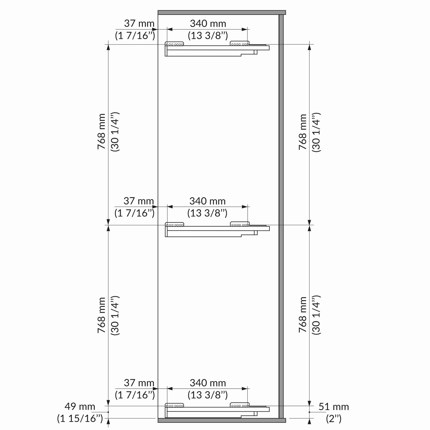 cabinet drilling