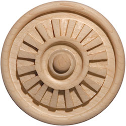 Maple Empire Patera Round Rosette