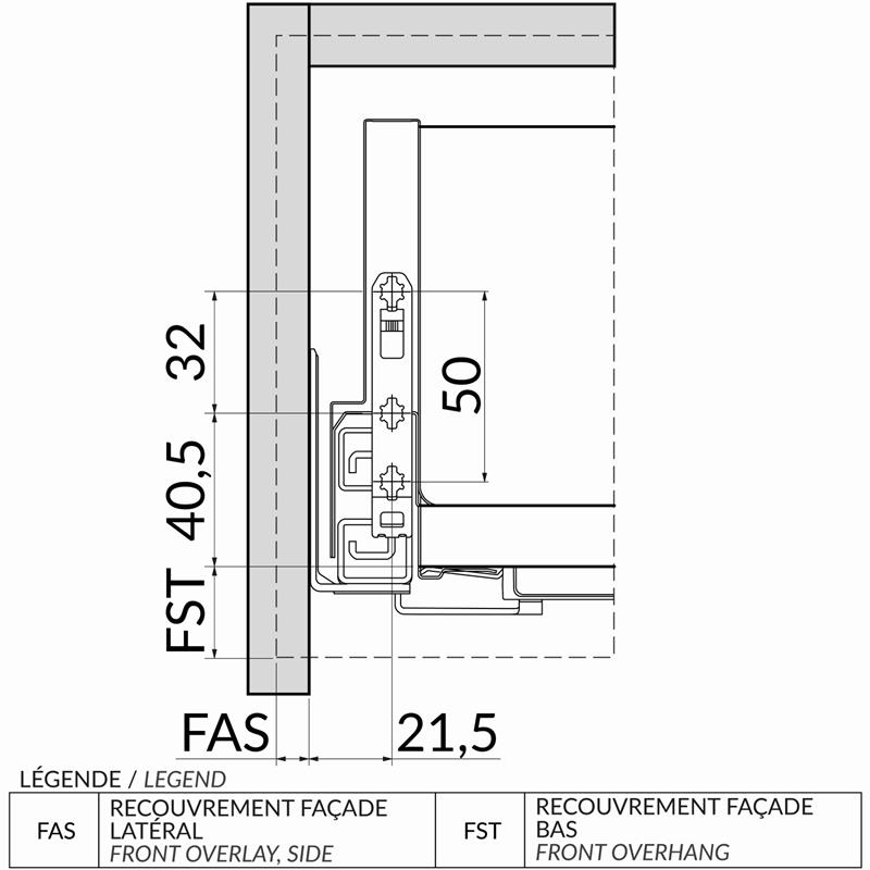 COT-SCA-H122-450-B IMP FACADE