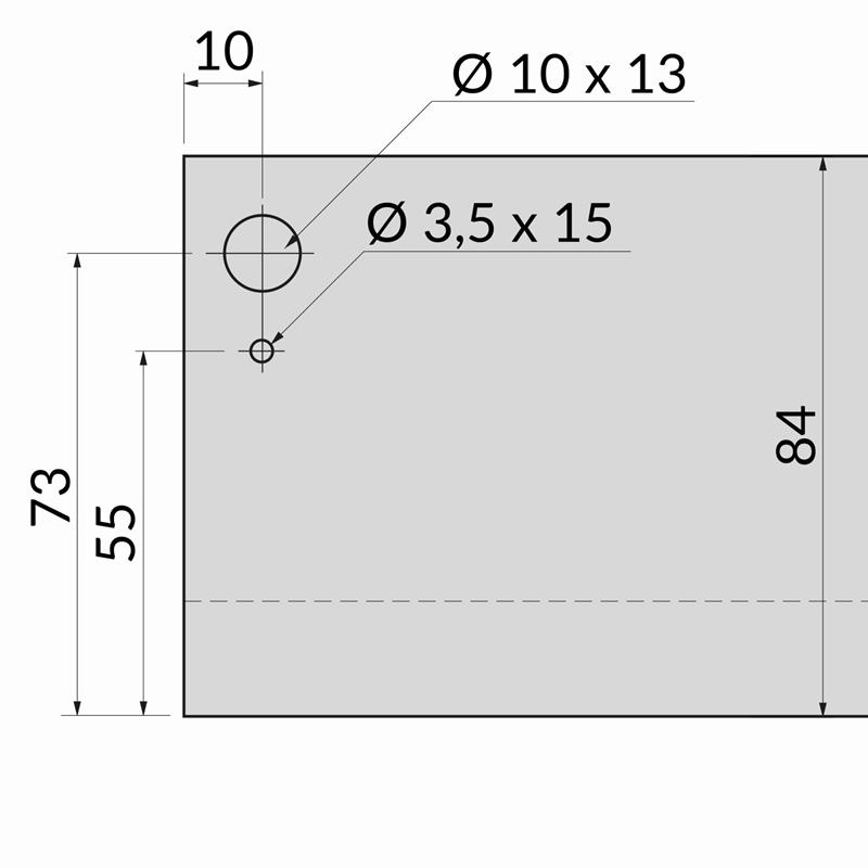 COT-SCA-H90-300-B IMP ARRIERE