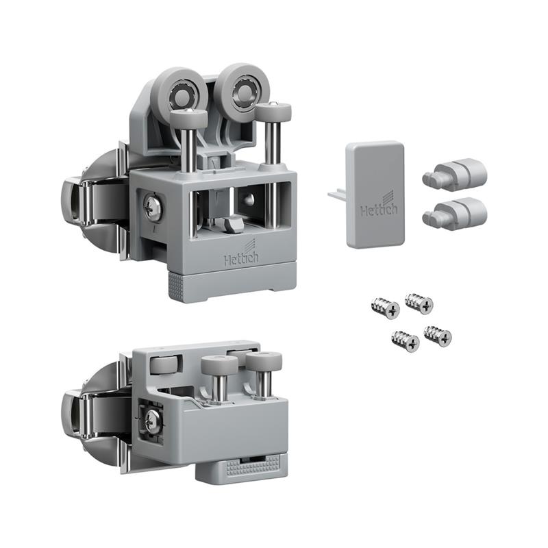 Image WingLine L kit with bottom guide 12 kg left opening grey for comfort unit