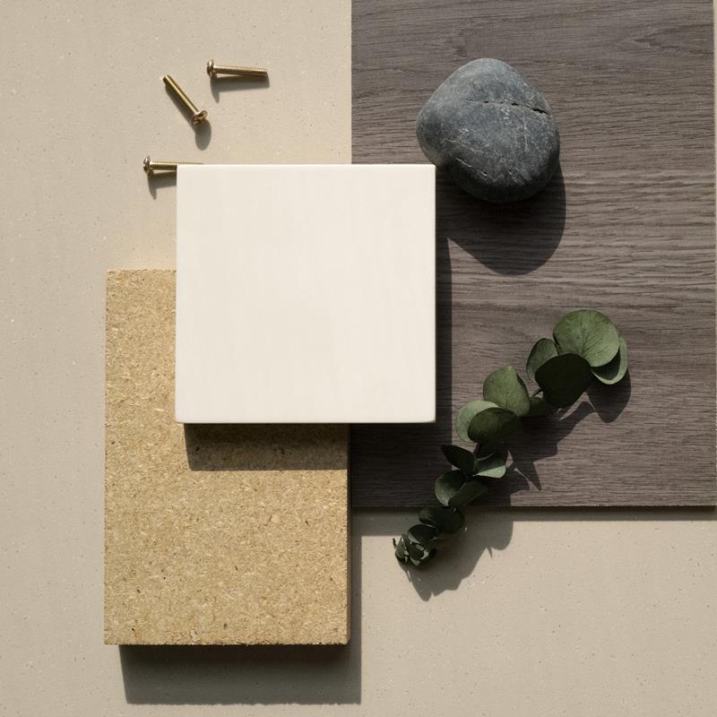 Acrylic solid surface 003A - Bone half sheet