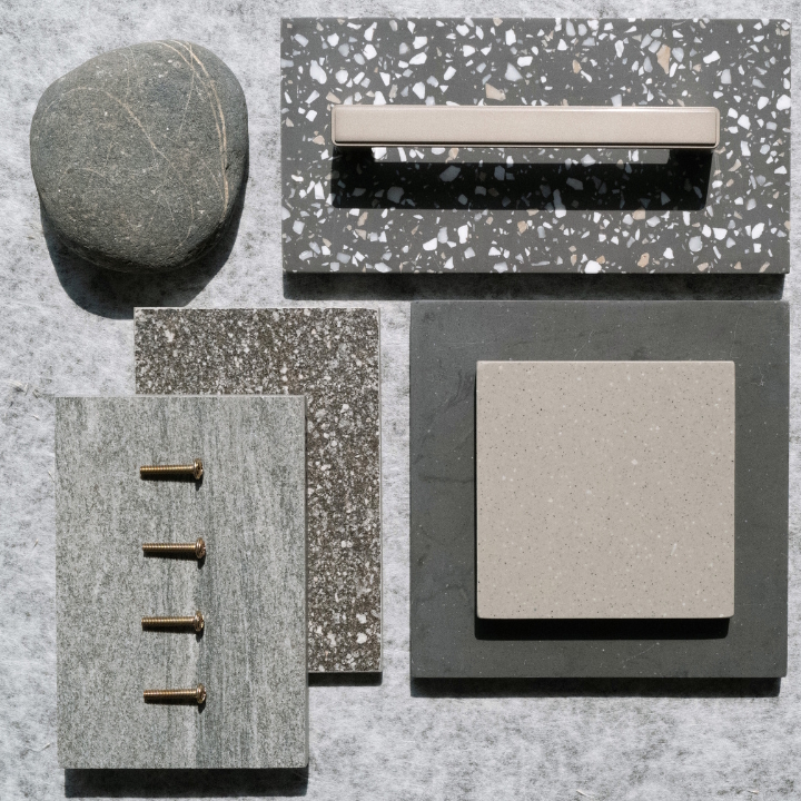 Acrylic solid surface 520A - Smokey Mountain