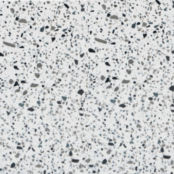 Surface solide acrylique  TT004 - Alpi Terrazzo demi-plaque