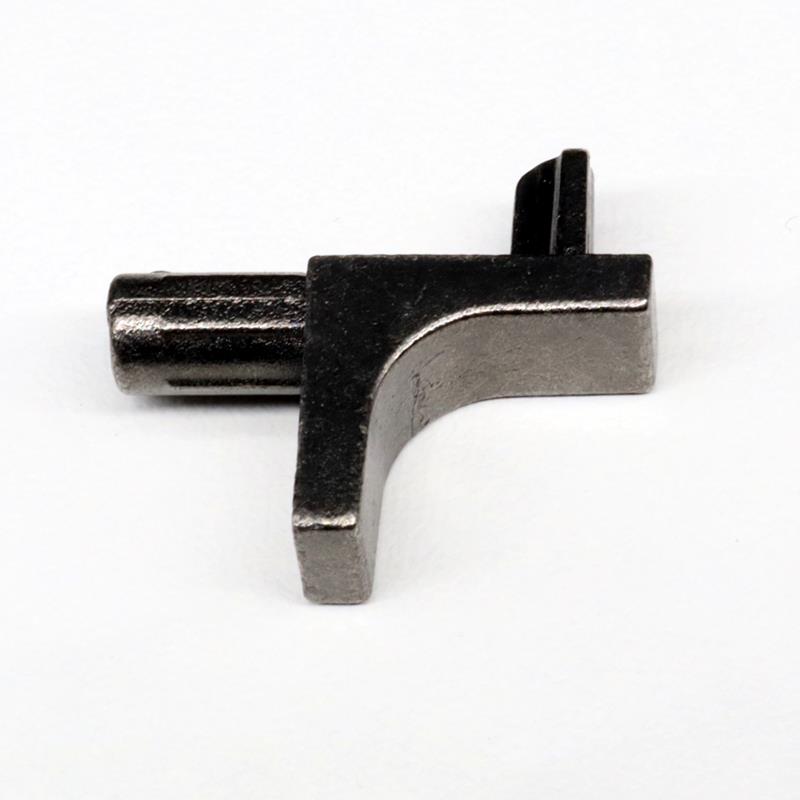 Support à tablette série Onyx chrome noir avec tige de retenue