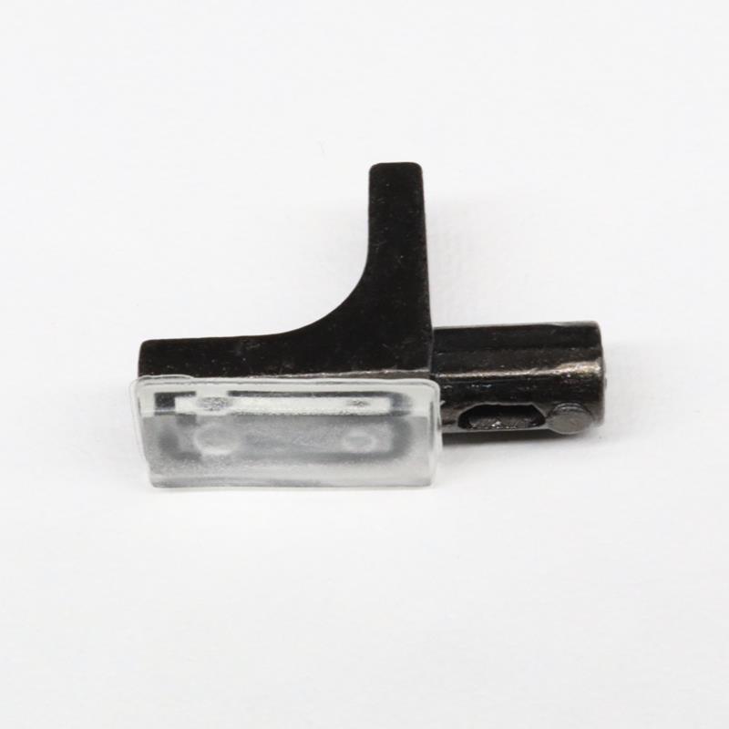 Support à tablette verre série Onyx chrome noir