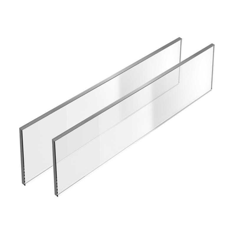 Parois de verre transparent 10 mm AvanTech YOU Inlay 350 mm