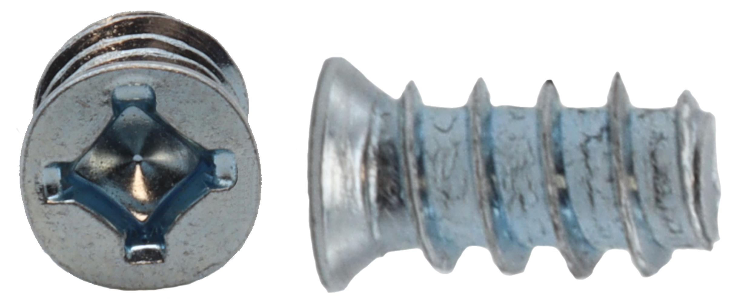 Euro screw 6.5-13 mm, diameter 8 mm, Recex #2 drive