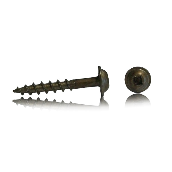 Lo-root round washer lubricized screw