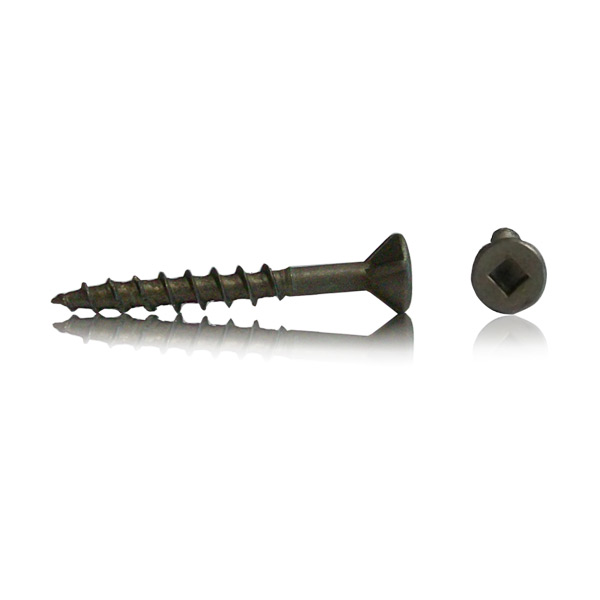 Lo-root self-contersinking nibs flat head lubricized screw