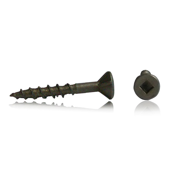 Lo-root self-contersinking nibs flat head lubricized screw