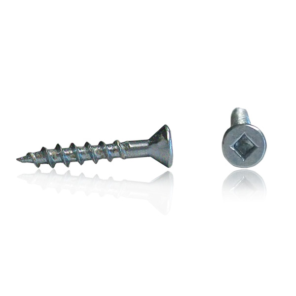 Lo-root flat head zinc screw