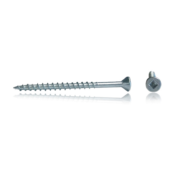 Lo-root self-contersinking nibs flat head zinc screw