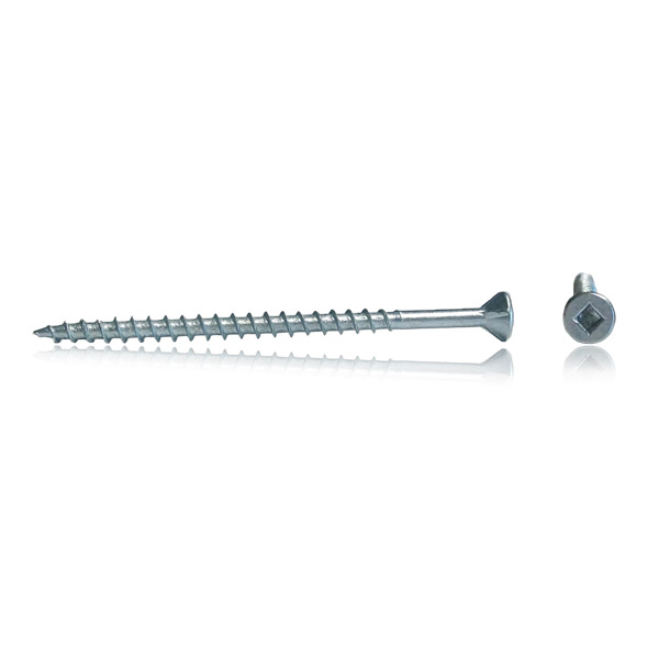 Lo-root self-contersinking nibs flat head zinc screw