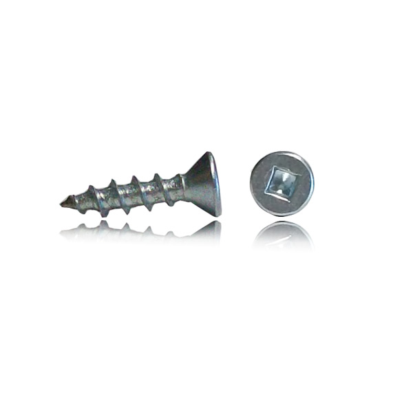 Lo-root flat head zinc screw