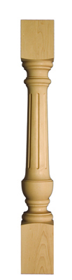 34½" Maple turning post