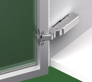 Grass Hinge aluminium frame 110 degre frame thickness up to 24 mm