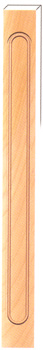 30 in Maple corner post - 2 in base