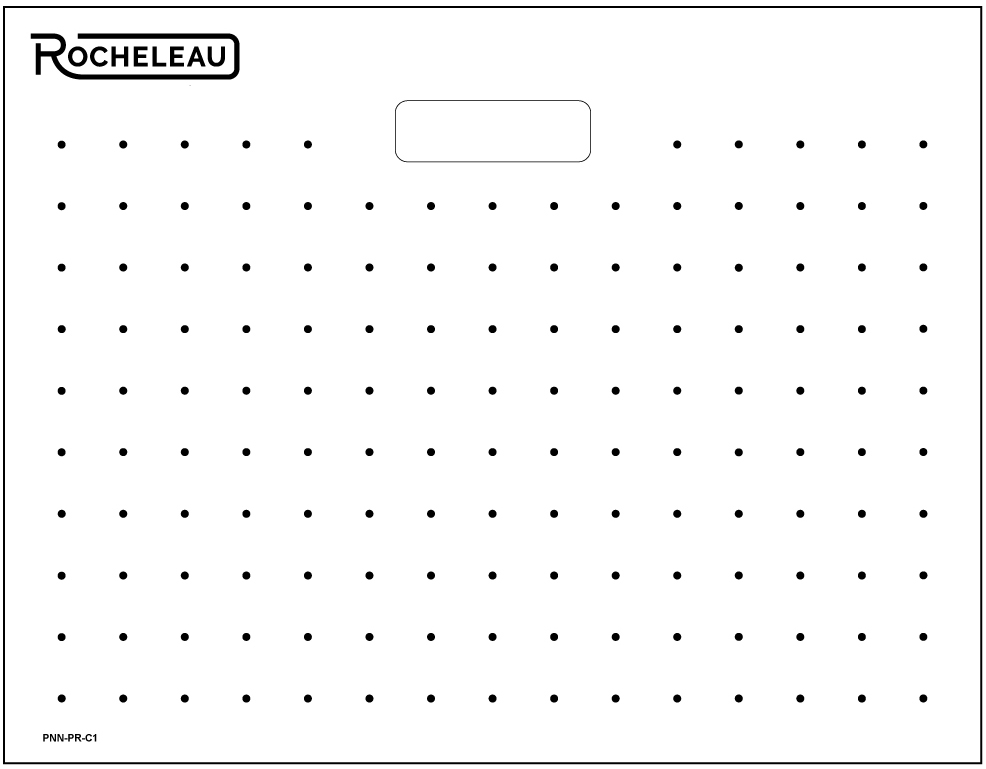 Rocheleau contractor board 32mm C/C holes