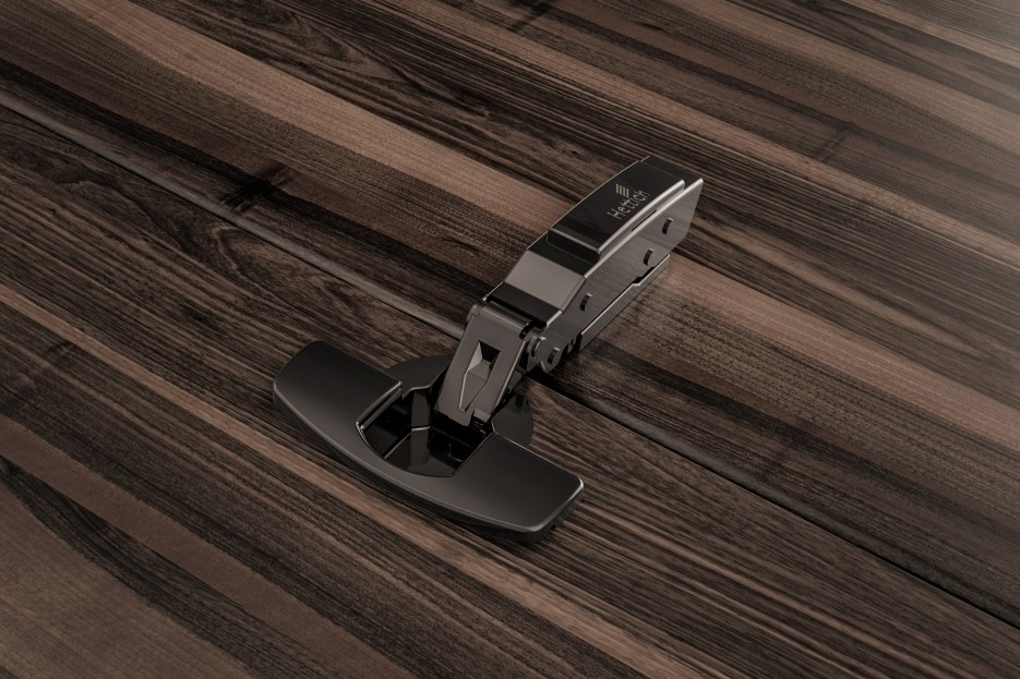 Sensys hinge in obsidian black